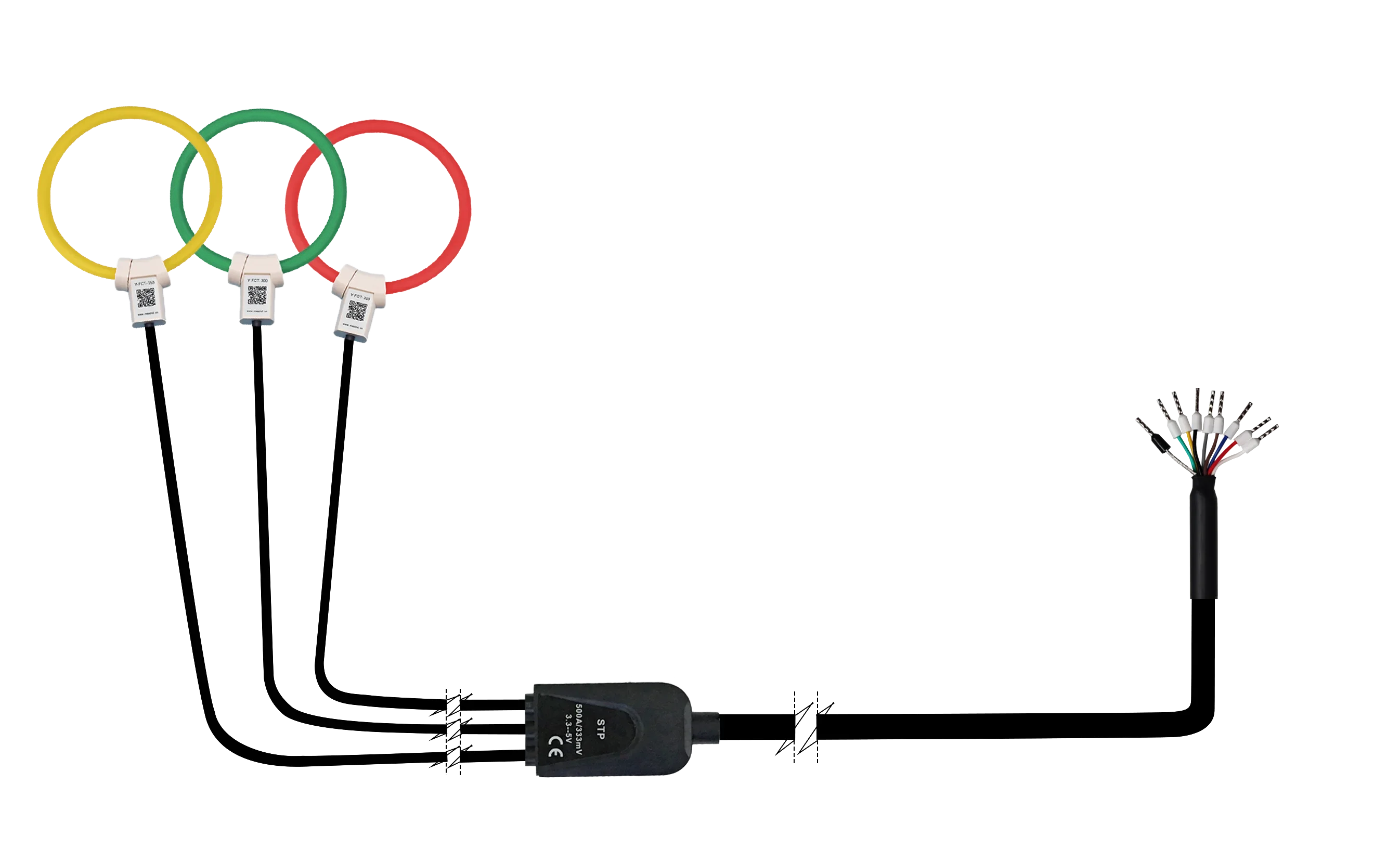 

2025/Convenient Three-in-One Rogowski Coil Integrator Fast Flexible Efficient Space-Saving Current Sensors
