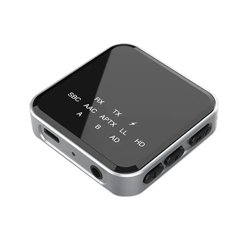 

AY14 -2 в 1 Hi-Fi Bluetooth 5.2 Aptx HD передатчик-приемник, Bluetooth-аудиоадаптер для автомобильной и телевизионной стереосистемы