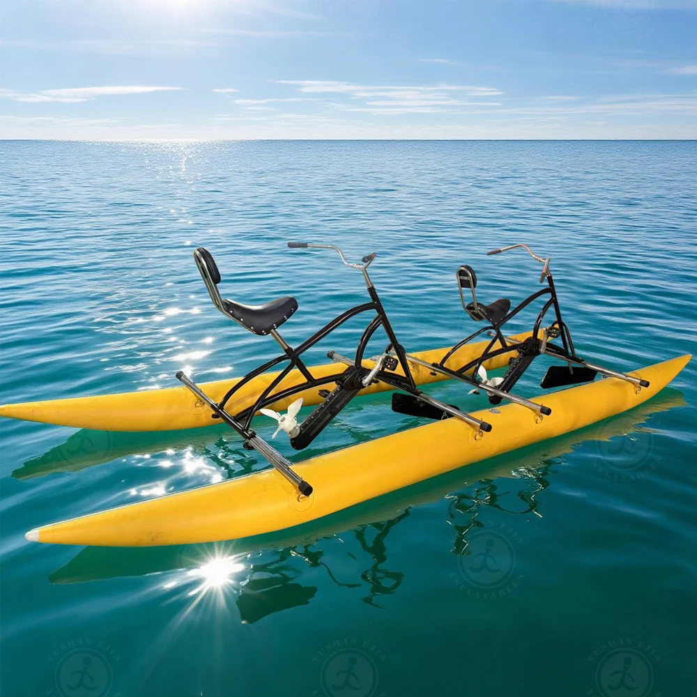 2026New Inflatable Water Bike Double Seat Pedal-Powered Water Bicycle for Lake & Sea Recreatiopromote sales view 4