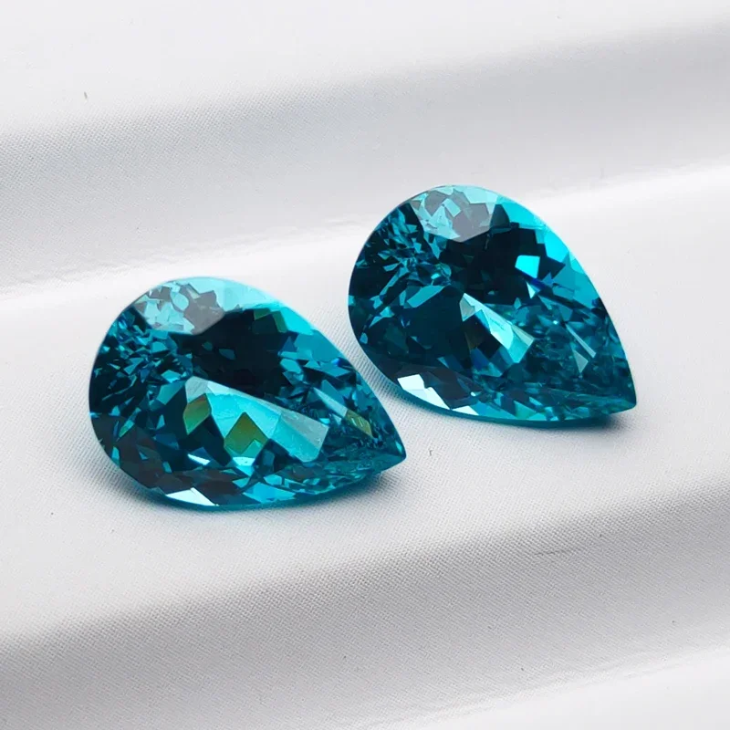 

Бриллиант H-Pear Cut Paraiba, выращенный в лаборатории, VVS1, с сертификатом AGL, для изготовления ювелирных изделий своими руками, материалы для украшений, оптовая продажа от производителя.