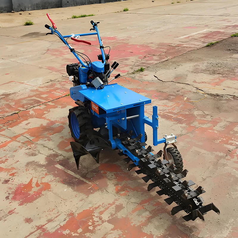 Heavy Duty Mini Trencher Machine for Cable Laying Pipeline Installation Underground Construction Utility Engineering Project Use