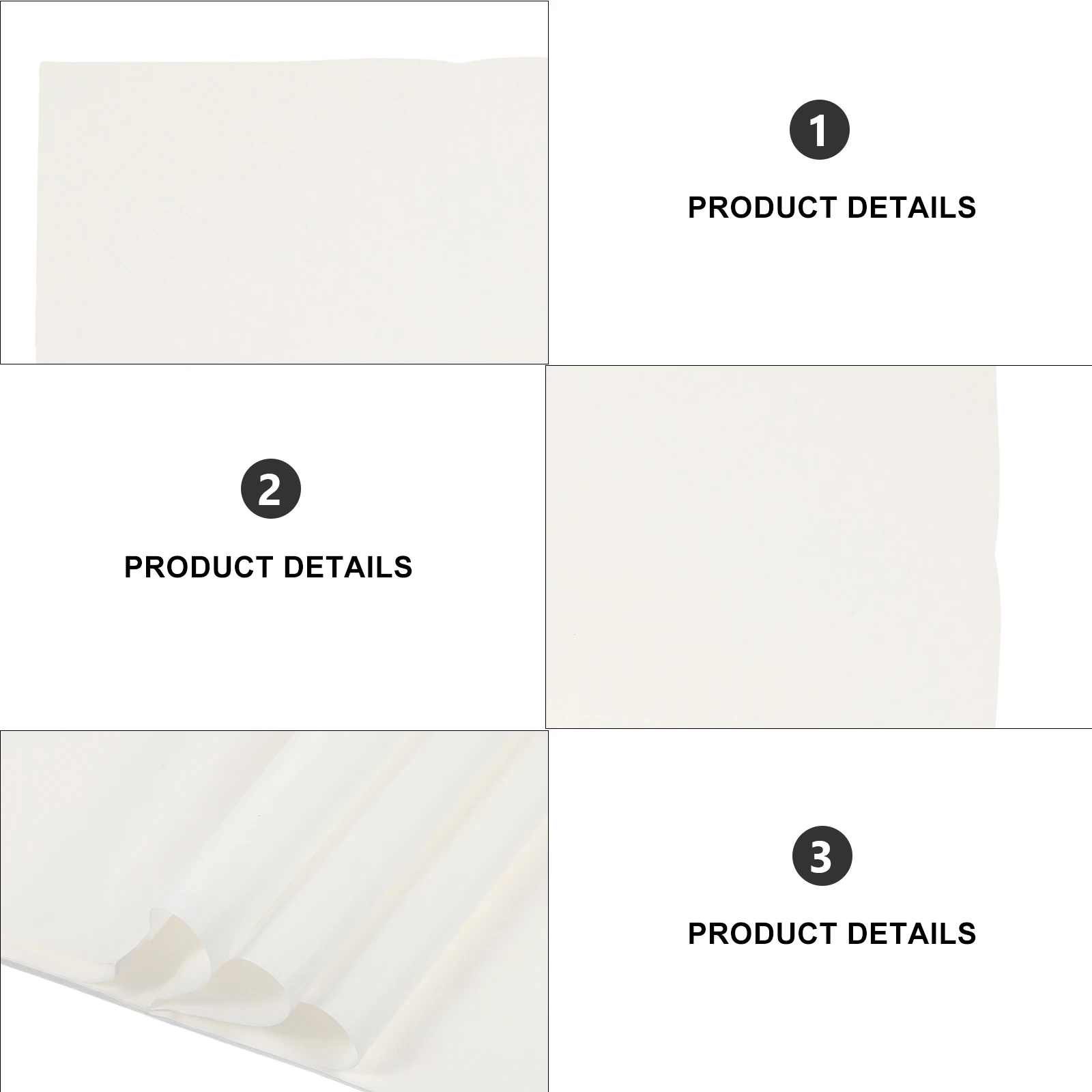 

100 Pcs Sheng Xuan Calligraphy Paper Bamboo Pulp Thickened Writing Painting Stationery Ink Use Breathability Watercolor Art