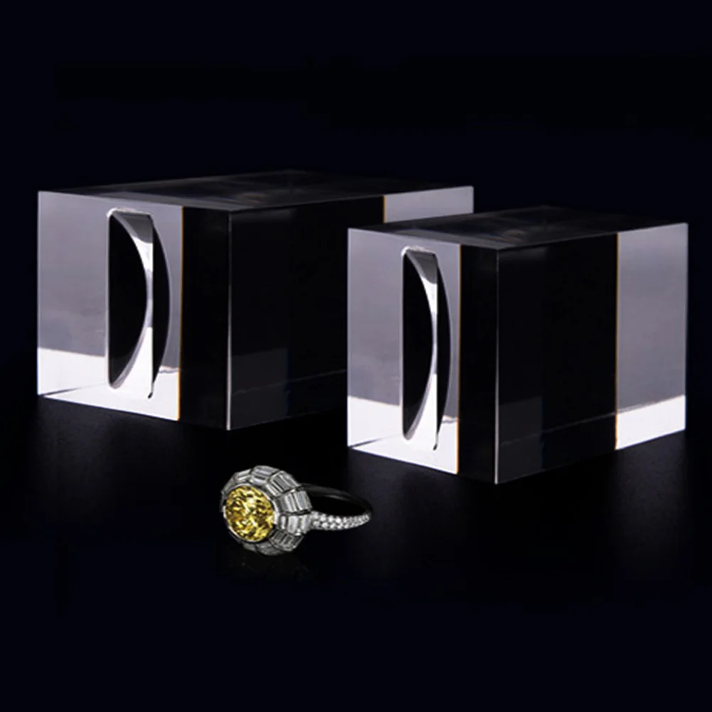 

3Pcs Clear Acrylic Stands Jewelry Organizer Display Rack for Special Occasions Showcase