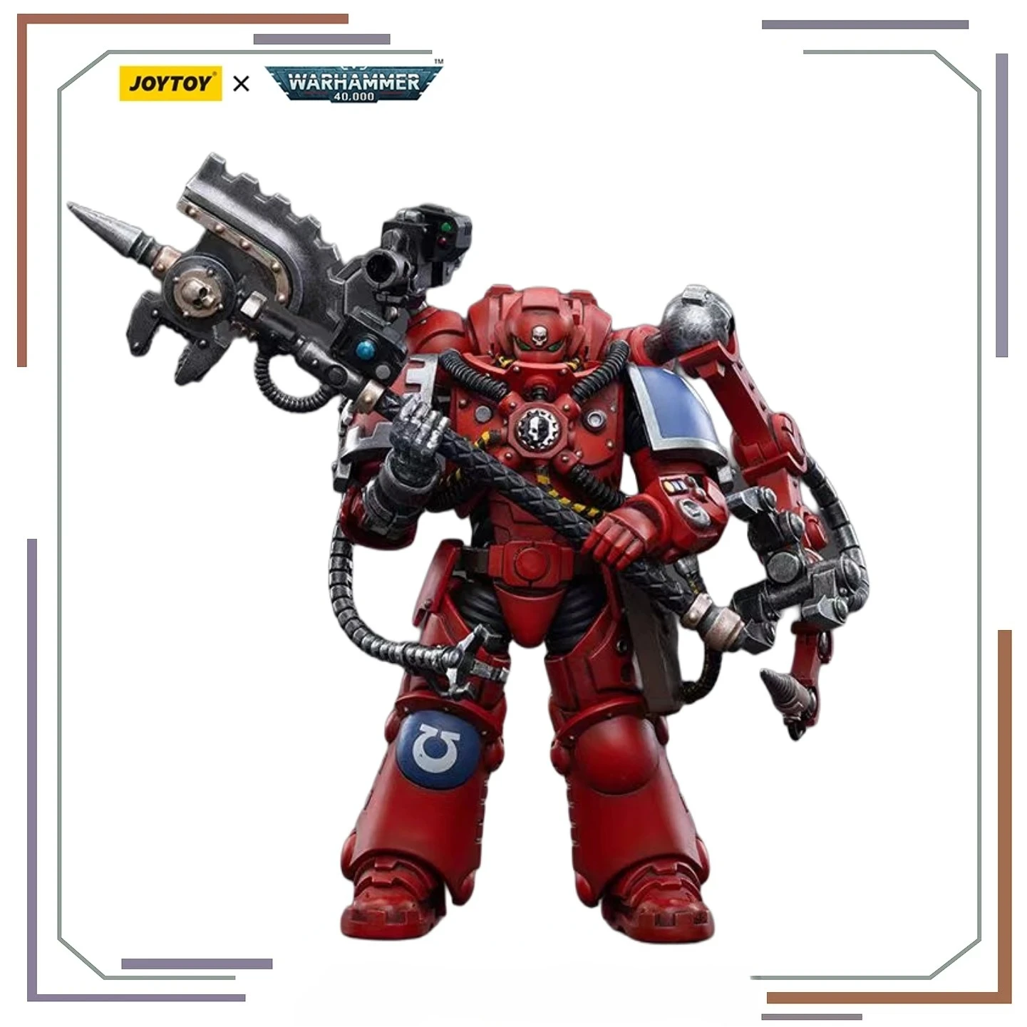 

【In Stock】JOYTOY Warhammer 40K Ultramarines Primaris Techmarine 1/18 Action Figures Toys Collection Model