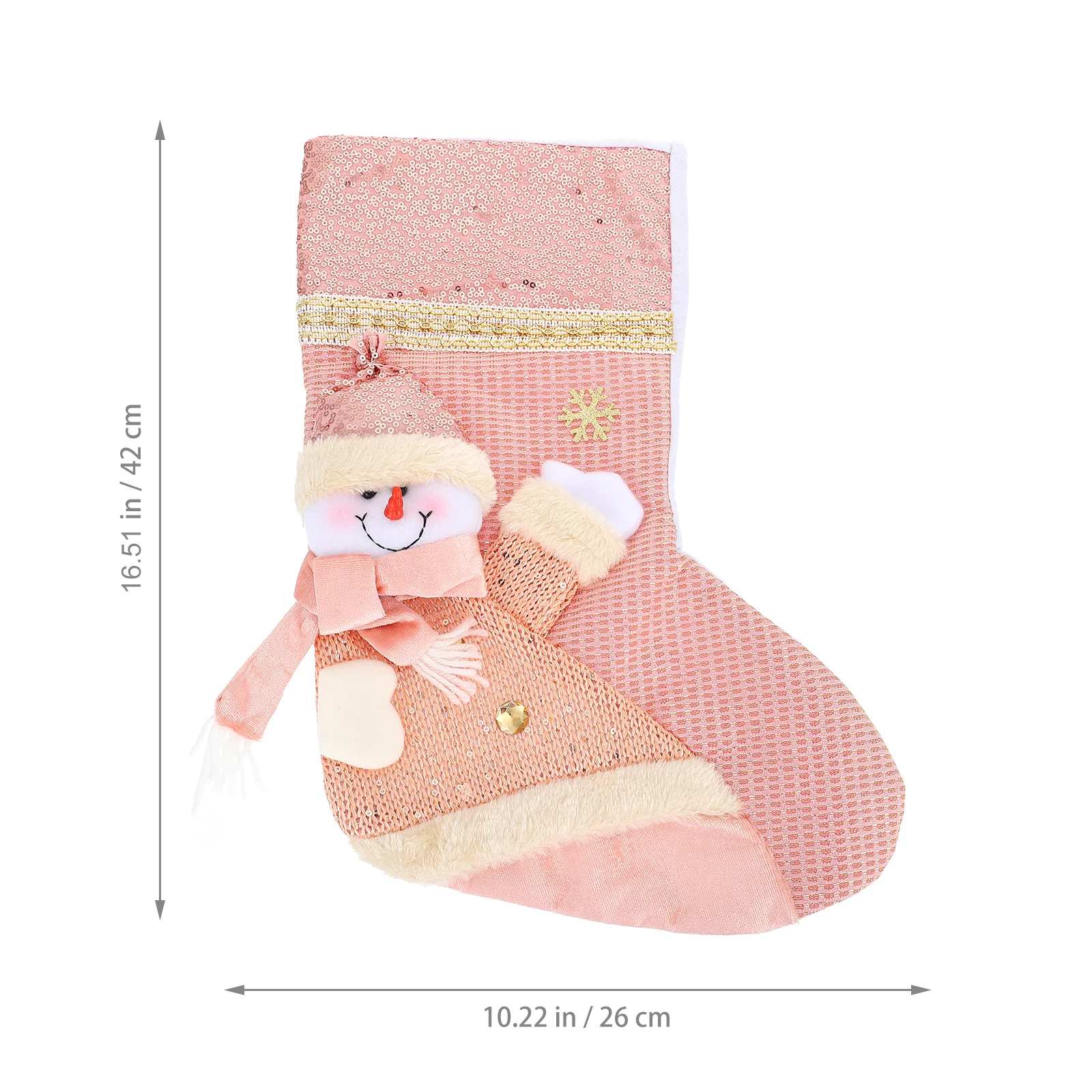 

3 Pcs Cartoon Christmas Stocking Ornaments Decoration Xmas Stockings Cloth Funny Hanging Gift Socks