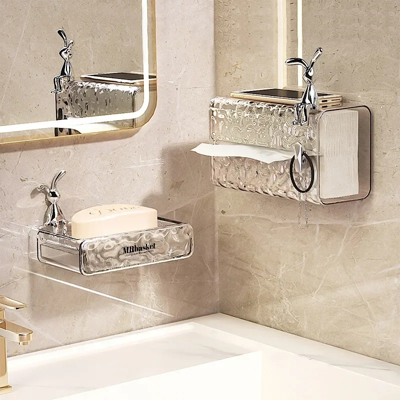 Car Interior Decoration Cartoon Animal Center Console Decor Room Dining Table Desk Figurines Miniatures Ornament Plating Rabbit