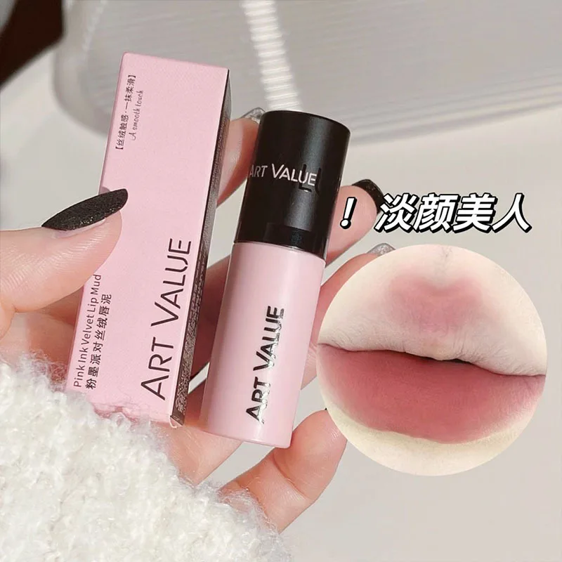Art Value Velvet Lip Clay Sanfter Lipgloss, langanhaltender, matter Lippenstift, Make-up, Schönheit, Koreanisch