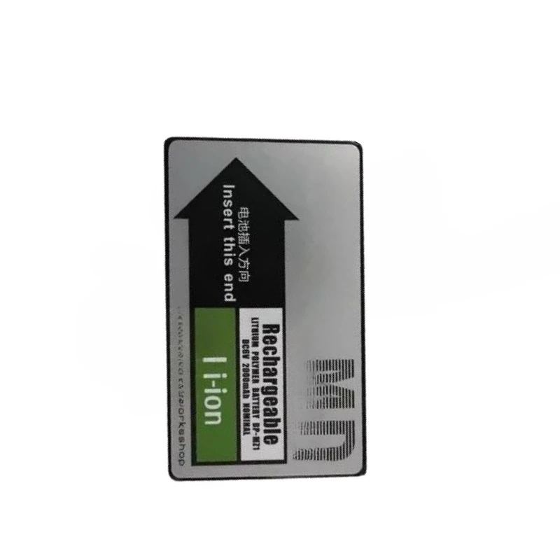 Nova bateria recarregável de 6v 2000mah para sony BP-MZ1 MZ-2P 6v dc bateria de alta qualidade