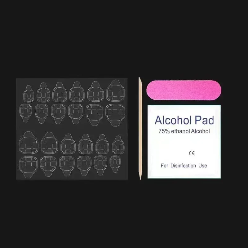 ฤดูร้อนชายหาด Toe เล็บปลอมกดบนเล็บ 24 ชิ้นเล็บปลอมชุดการออกแบบเชลล์ตกแต่งเล็บอะคริลิค Stick บนเล็บเท้า