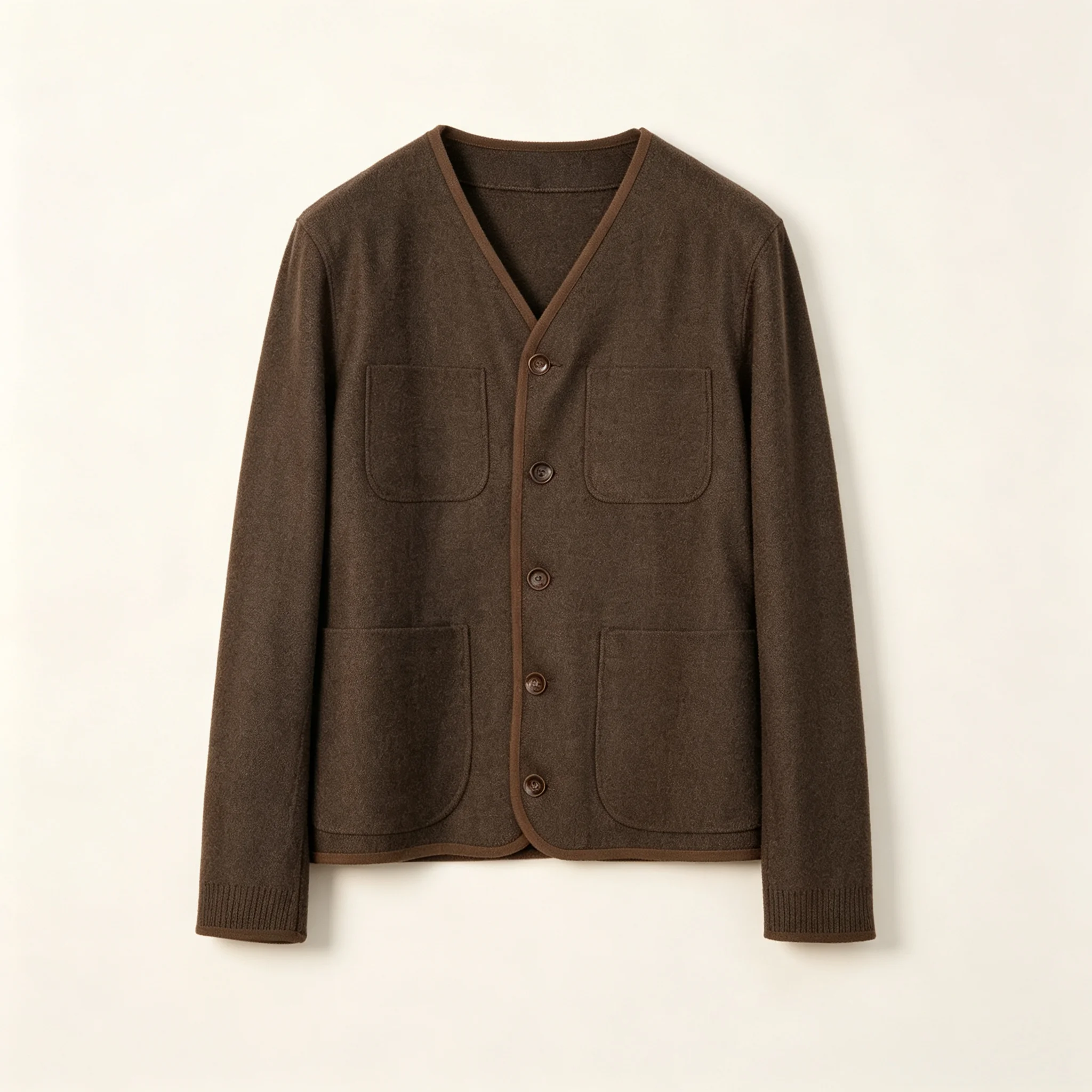 Luxury Men's Suit Jacket Casual Commute Iron-Free Long Sleeves Business Casual Retro Outerwear Unisex
