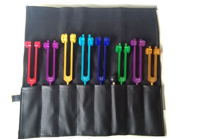 Sound Healing Therapy Vibration Therapy Music Healing Tools Chakra Tuning Forks Sets Solfeggio Healing Sets