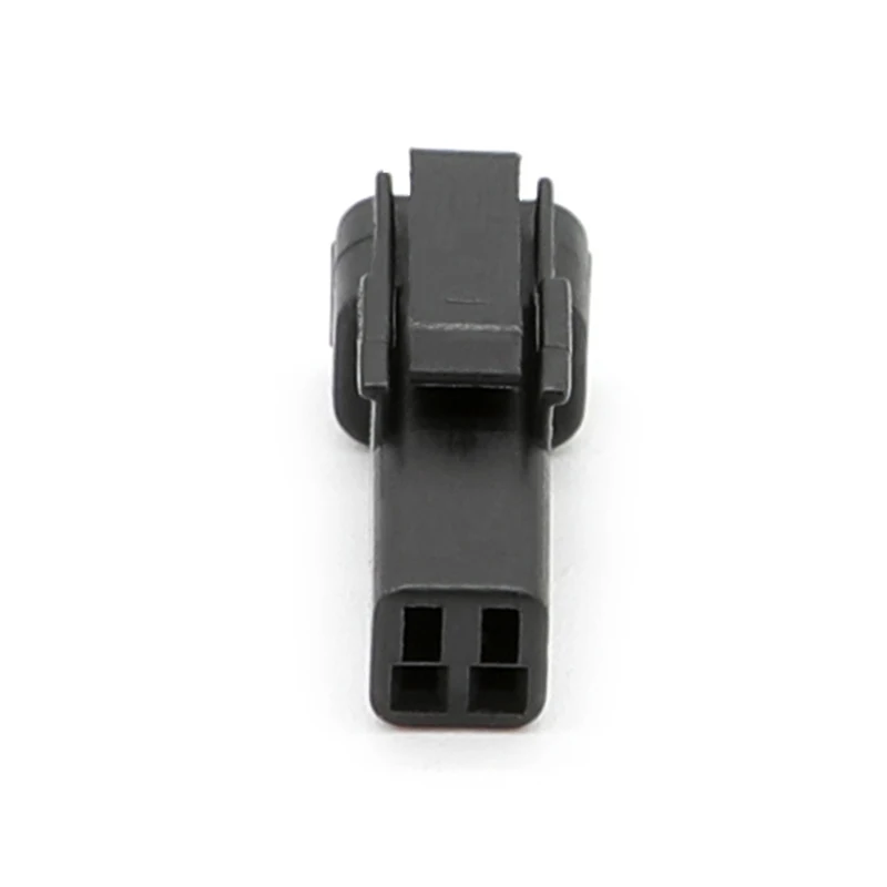 02R-JWPF-VSLE أسود JST نوع مقاوم للماء مايكرو التوصيل البلاستيك قذيفة غمد أسود 2 حفرة سلك تسخير الإناث نهاية SWPR-001T-P025