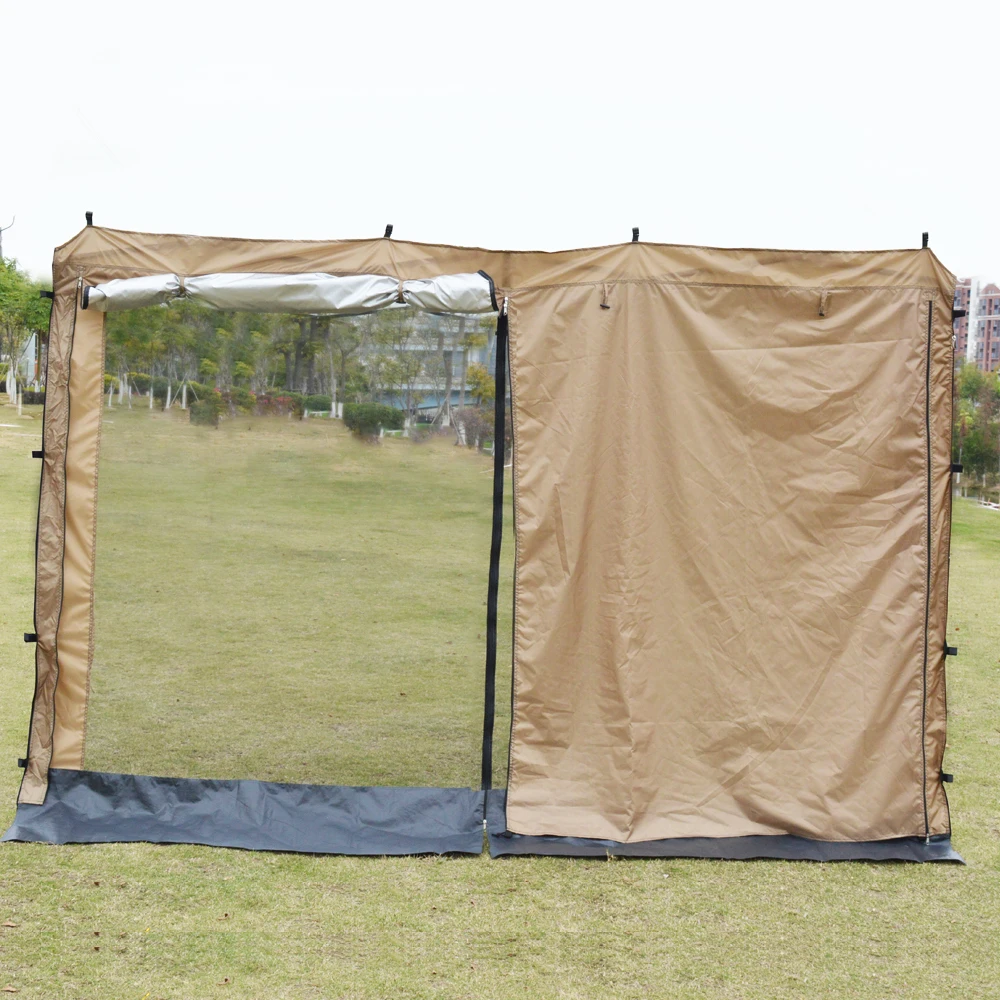 10x10 Canopy Tent Double Layer Sidewalls with Zipper Gazebo Sun Shading Mesh Side Wall Sun Protection Waterproof