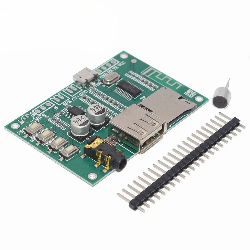 10 шт. BT201 Bluetooth 5,0 плата усилителя модуль плеер поддержка TF-карты U диск усилитель мощности без потерь звуковая плата AUX