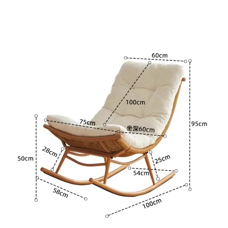Hotel Gaming Luxury Chair Lounge Seating Balcony Home Lazy Boy Chair Nordic Fun Hallway Kitchen Design Living Room Accessories view 5