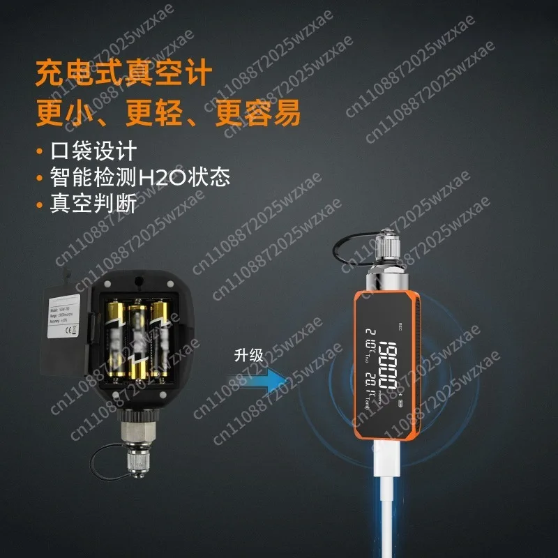 Vacuum For Gauge Micron Digital Micron Gauge Refrigeration Vacuum Tester Accurate Measurement