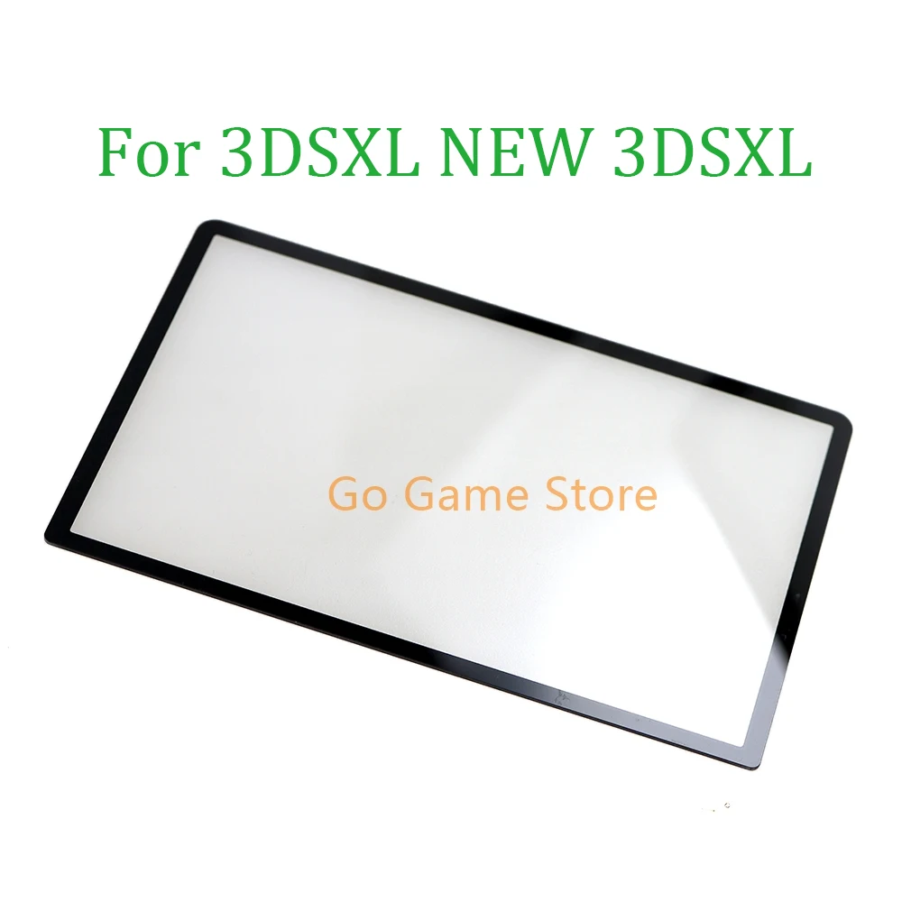 2pcs Plastic Top Screen Lens for New 3DSXL 3DSLL 3DSXL/LL Front LCD Screen Frame Lens Cover