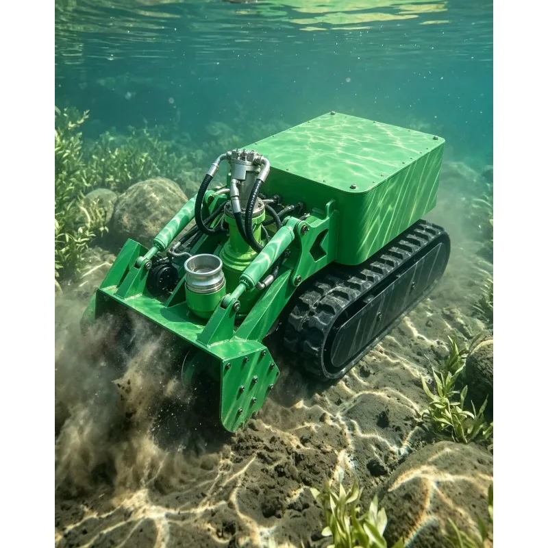 Underwater Pipeline Sludge Cleaning Machine & Dredging Robot, Automatic Sludge Removal Robot with CE ISO Certified