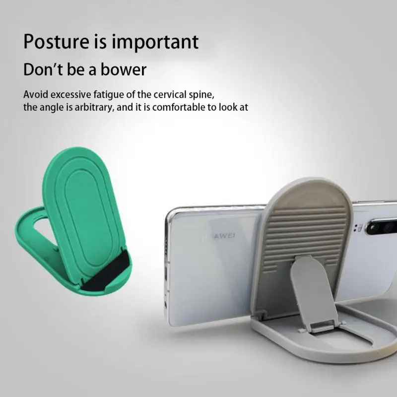 1pcs New Multi-Functional Mobile Phone Support Adjustable Plastic Desktop Support Universal Folding  Mobile Phone Bracket