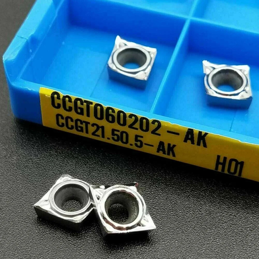 Carbide Insert Turn to High Quality CCMT060202 / CCGT060202 AK H01 Carbide Inserts for Improved Machining Results