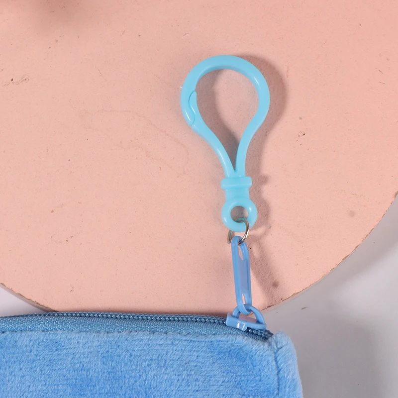 กระเป๋าใส่หูฟังกระเป๋าใส่เศษเหรียญทรงสี่เหลี่ยมเรียบง่ายสำหรับผู้หญิงกระเป๋าเงินกำมะหยี่ใส่เหรียญสีลูกกวาดน่ารักกระเป๋าใส่หูฟังที่ใส่กุญแจ