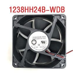 ABB Robot Controller Cooling Fan T&T 1238HH24B-WDB 3HAC 029105-002/01 DC 24V 0.70A 120x120x38mm 2-Wire 2-Pin Connector