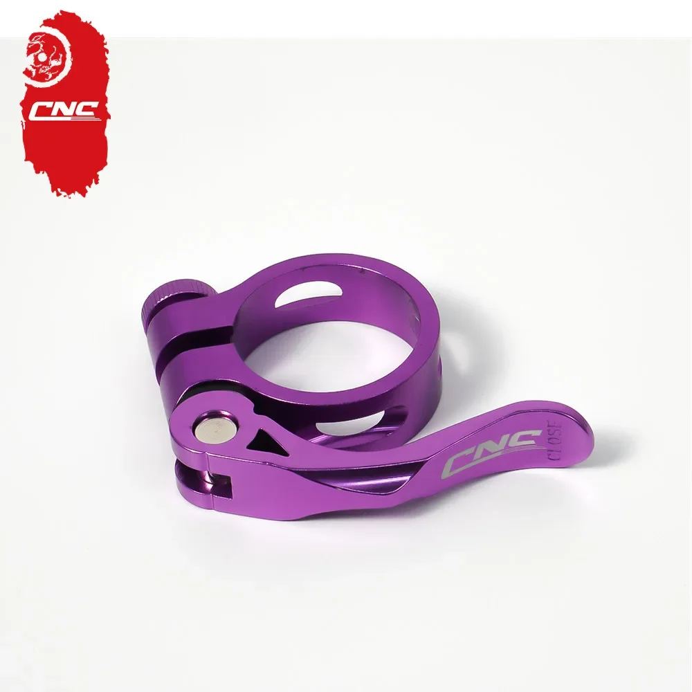 Sattelstützenklemme 31,8/34,9 mm Schnellspanner Rennrad Aluminium Ultraleicht MTB Fahrrad
