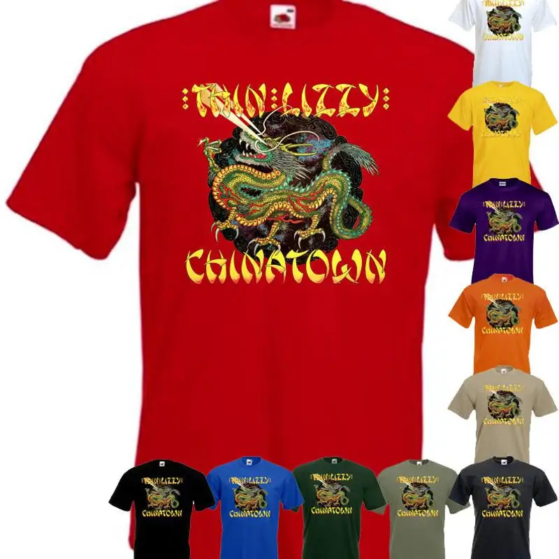 

Тонкая футболка Lizzy Chinatown V10 Hard Rock, все цвета, размеры S 5Xl