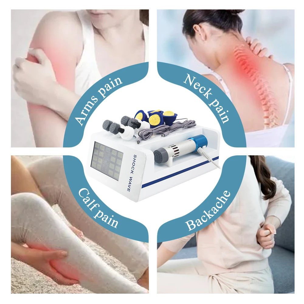 Physiotherapy Shockwave Therapy Machine EMS For ED Treatment Relief Body Pain Relaxation Professional Shock Wave Massager 300MJ