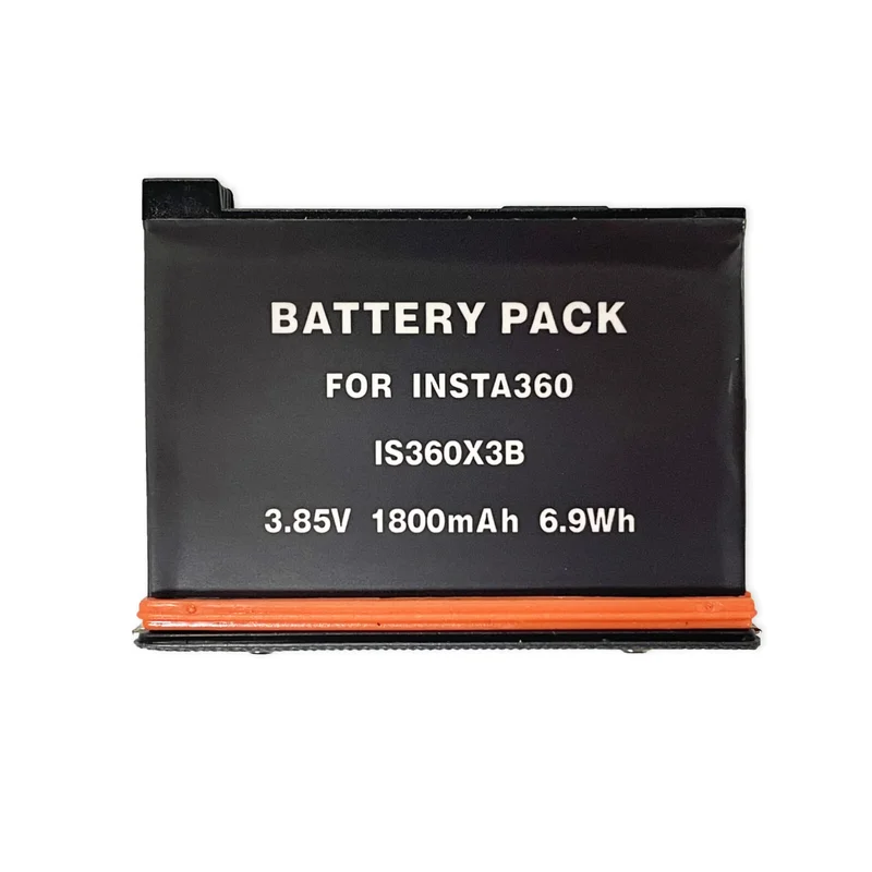 2 Brand new, individually packaged 3.85 Volt 6.9 Tile IS360X3B Battery+Charger Applicable Insta 360 X3 insta360 ONE X3