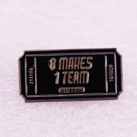 Kpop Enamel Pins Lapel Badge Brooch Clothing Decoration Team Sign Fans Collection Music Enthusiasts Souvenir Gifts