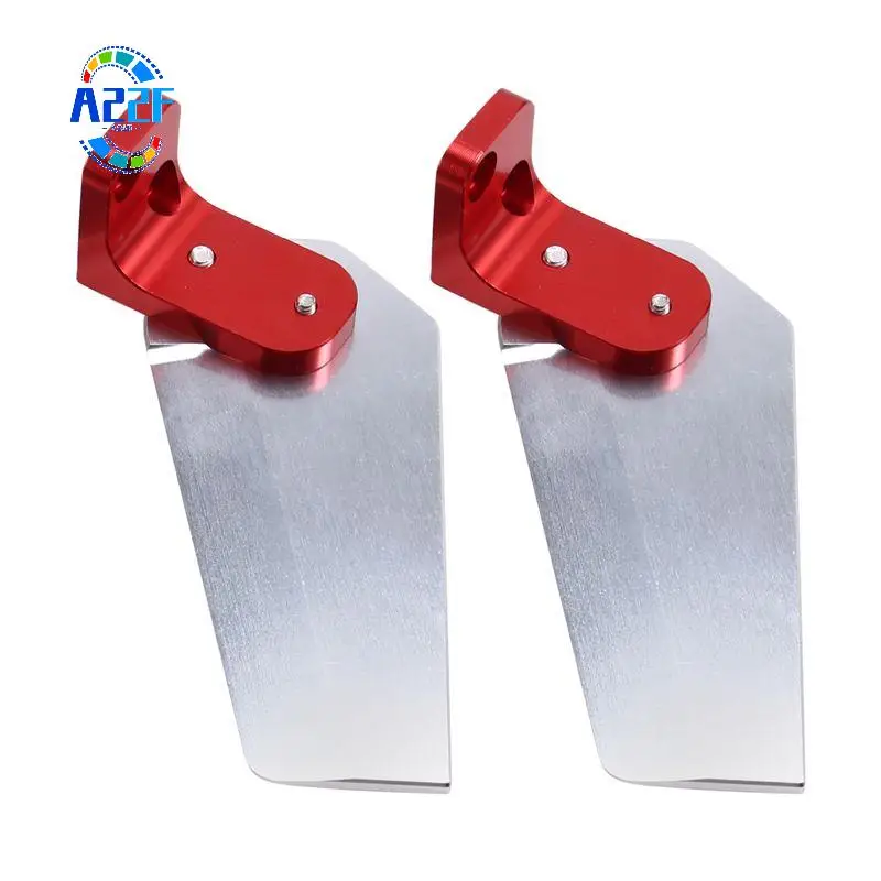 A22F-Turn Fin 95Mm Length Adjustable Aluminum Turn Fins For RC Offshore Boats, Racing O Boats ,Remote Control Boats Parts