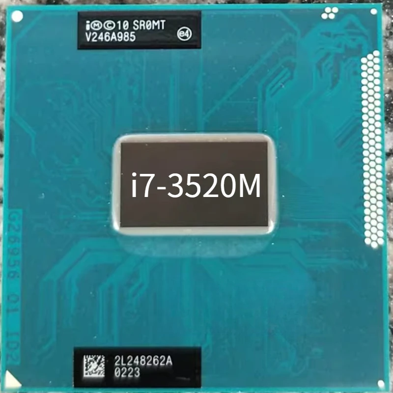 

Процессор i7-3520M SR0MT, двухъядерный, четырехпоточный, разъем G2 / rPGA988B, процессор для ноутбуков i7 3520M, 2,9 ГГц, 4 МБ, 35 Вт, 5 ГТ/с.