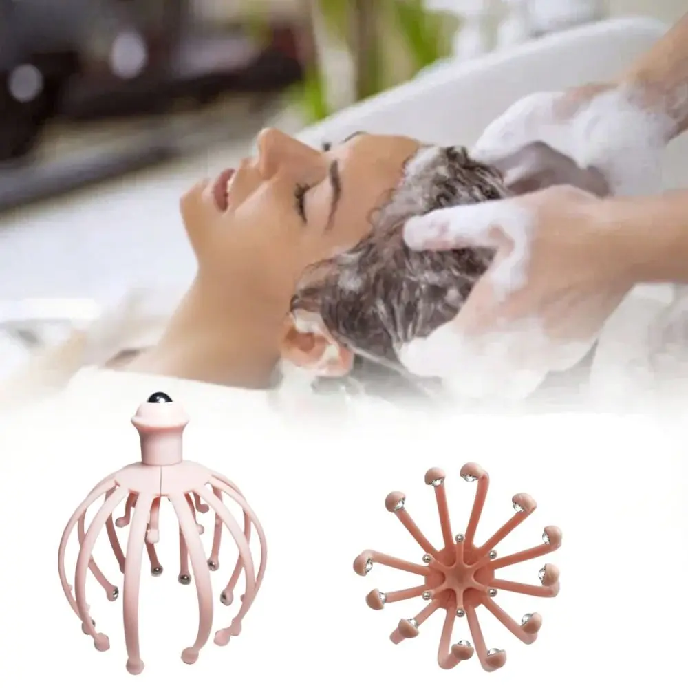 

Исцеляющий инструмент, съемный массажер для головы, ручной легкий массажер для кожи головы, многофункциональный расслабляющий массажер для снятия стресса