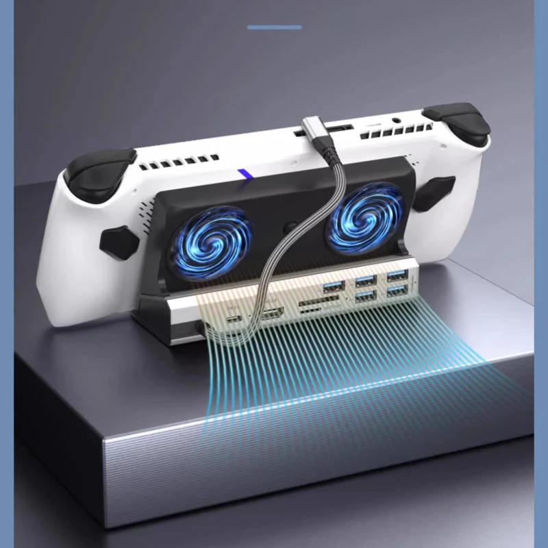 

Ручная док-станция, подходящий охлаждающий кронштейн для rogally asus rog ally x game base rog steamdeck oled