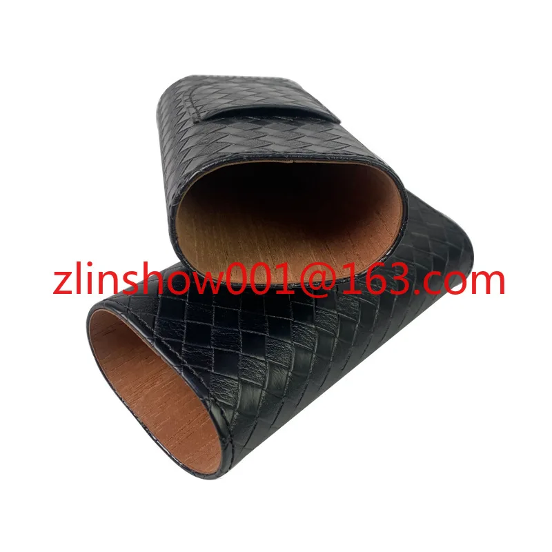 Funda para puros de dos extremos, crema hidratante para puros, caja de almacenamiento de madera de cedro Goya.