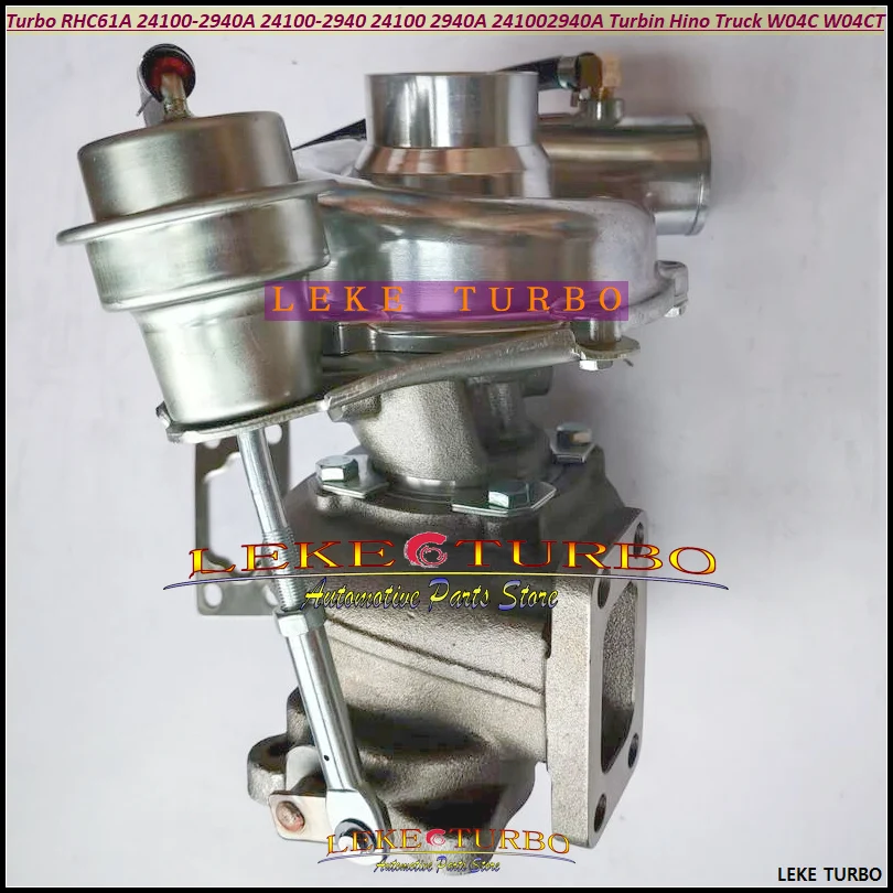 

ww Turbo RHC61A 24100-2940A 24100-2940 24100 2940A 241002940A 241002940 24100 2940 Turbine Turbocharge For Hino Truck W04C W04CT