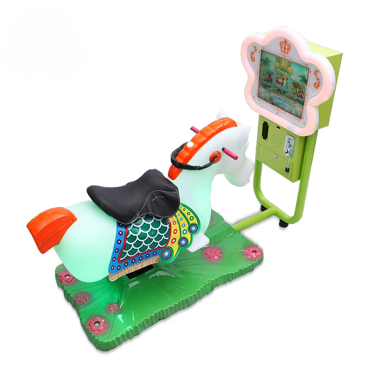 New model Riding baby electric swing  ride horse  rocking horse coin operated toy