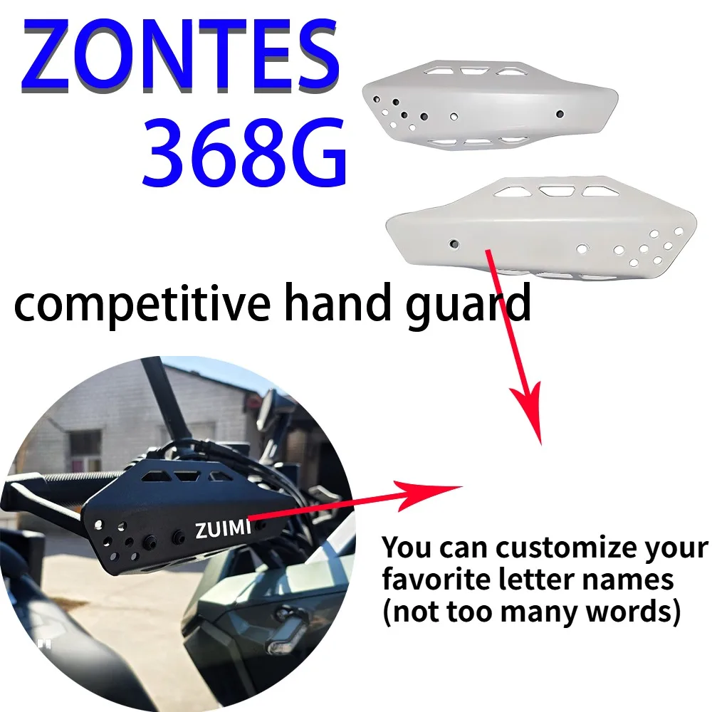 

FOR ZONTES 368G Competitive Hand Guard Aluminum Alloy Windshield, Handle Hand Guard, Off road Bow Guard Modification Accessories