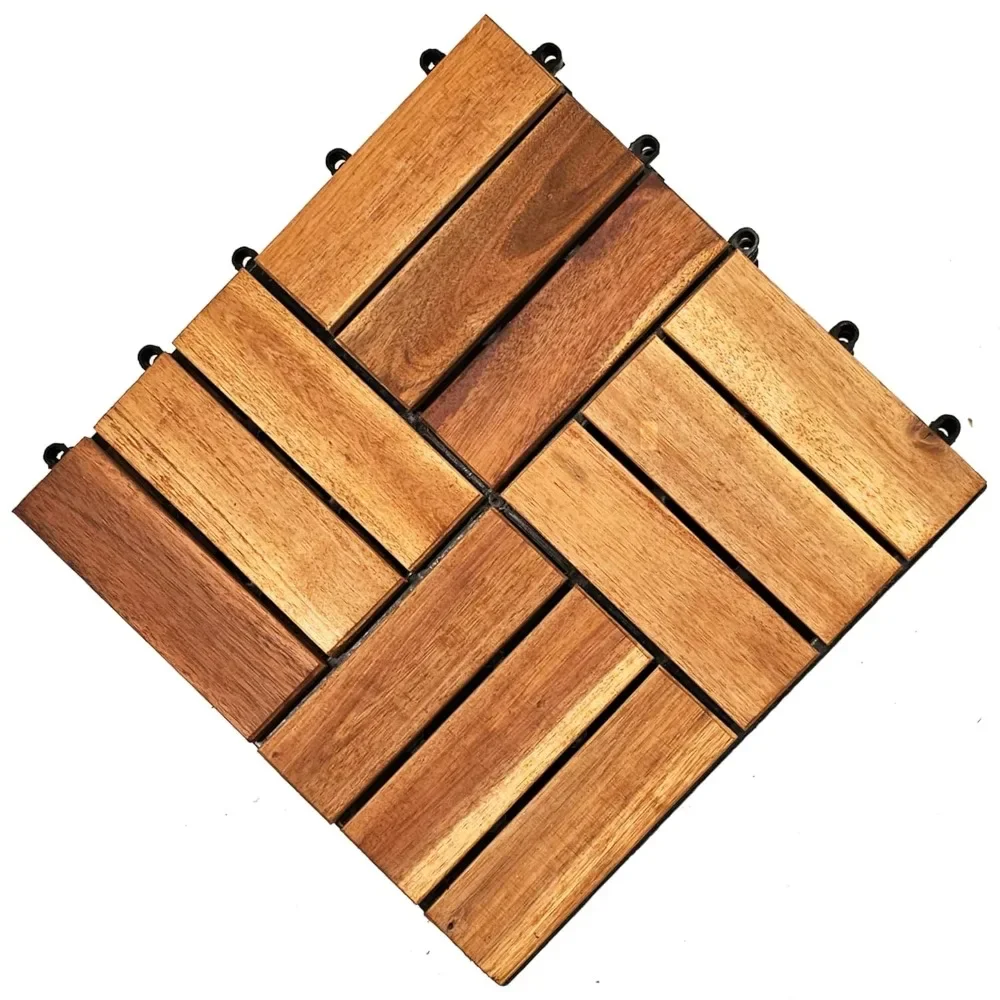 24 Sq Ft Interlocking Deck Tiles 12