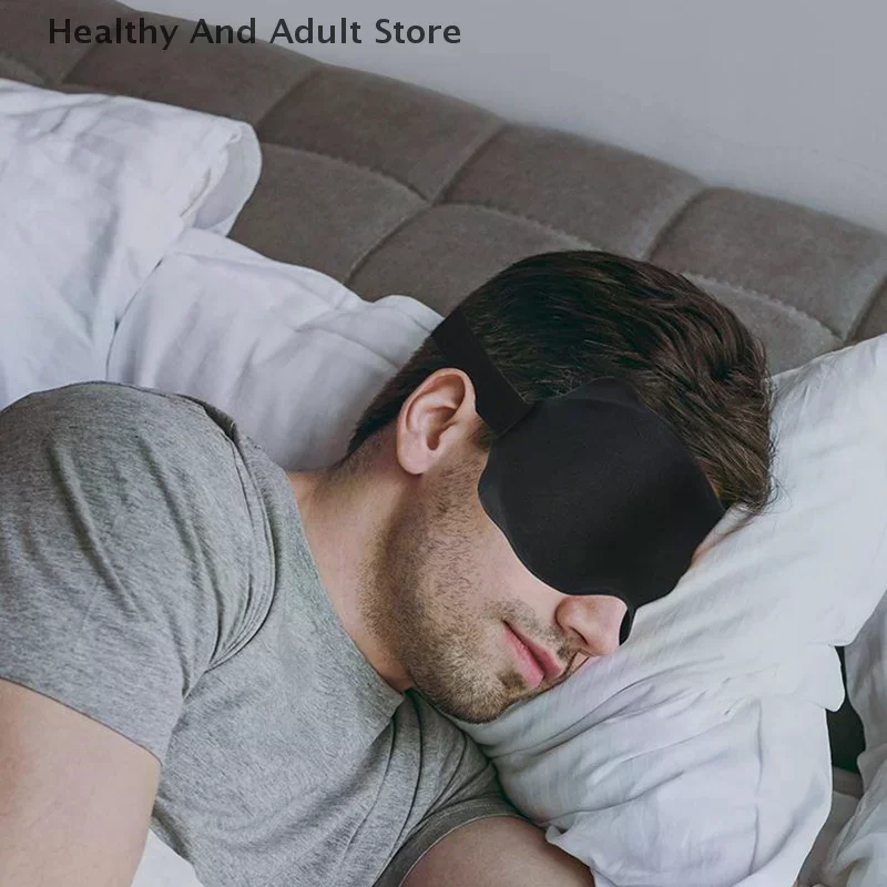 

3D Sleeping Mask Block Out Light Sleep Mask For Eyes Soft Sleeping Aid Eye Mask For Travel Eyeshade Night Breathable Slaapmasker