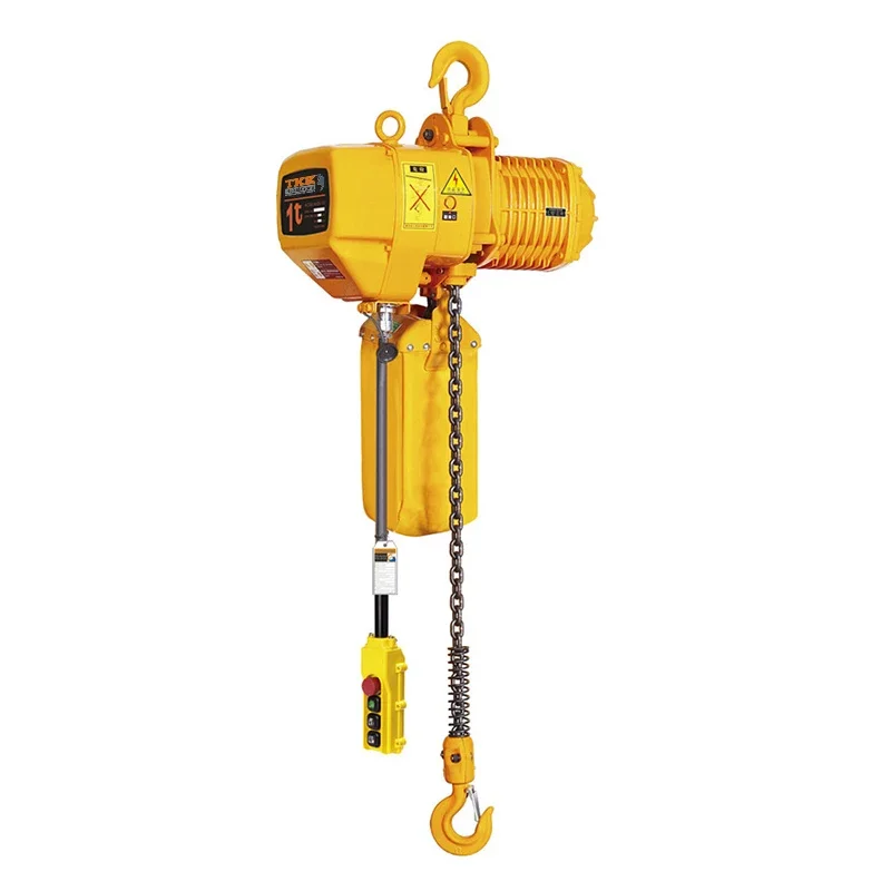 China Manufacture TOYO Hoist Factory Low Price 250Kg 500Kg 1000Kg Mini Electric Chain Hoist