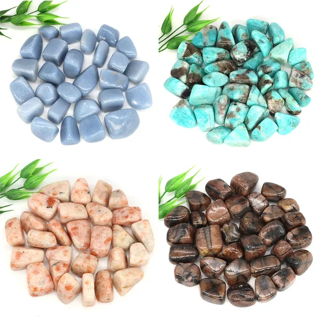 Natural Tumbled Stones Bulk Ore Gravel Specimen Healing Crystals Quartz Energy Minerals Tank Aquarium Home Decor Gem Decoration 3