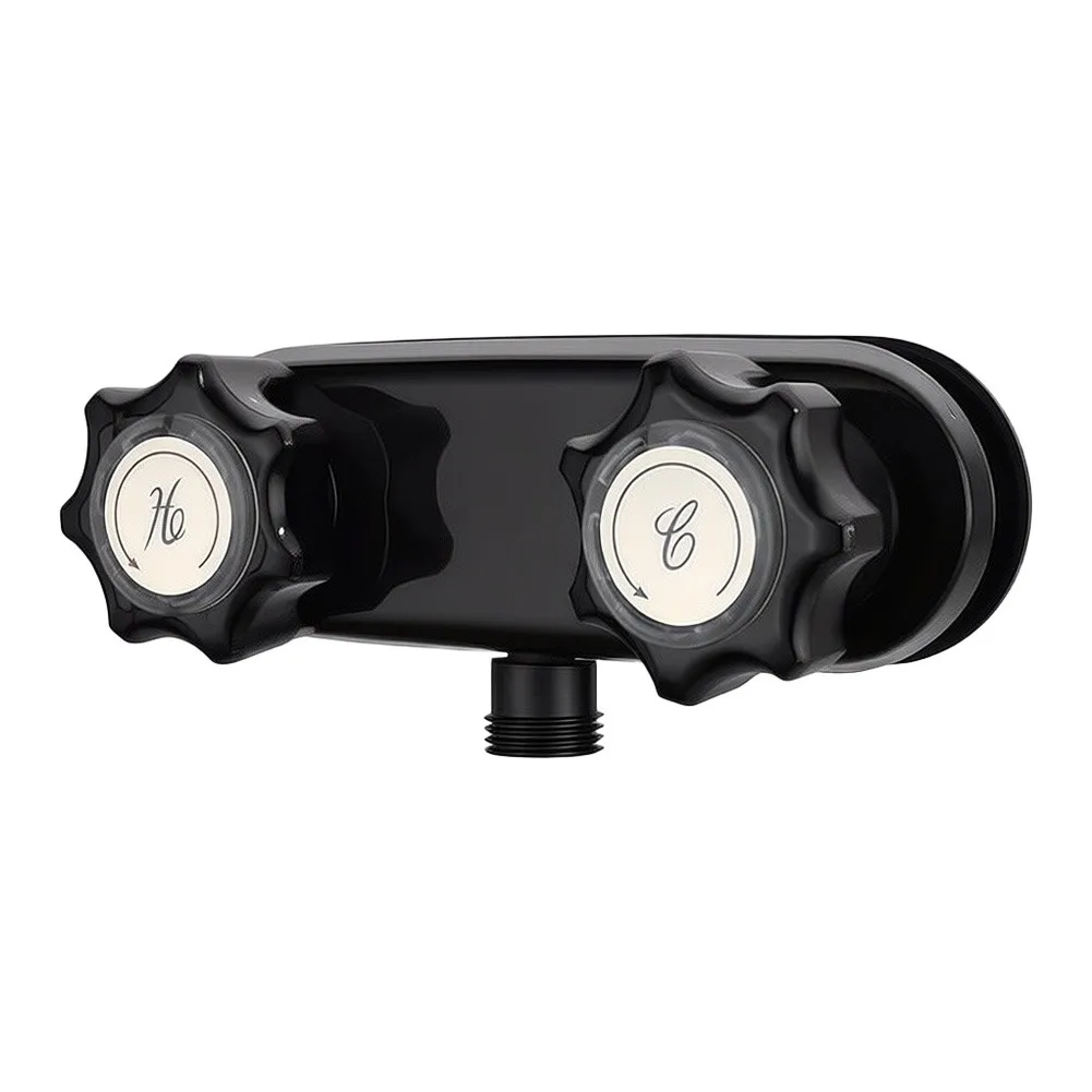 shower-faucet-valve-for-rv-trailer-boat-applications-with-manual-dual-knob-operation-for-hot-and-cold-water-mixing