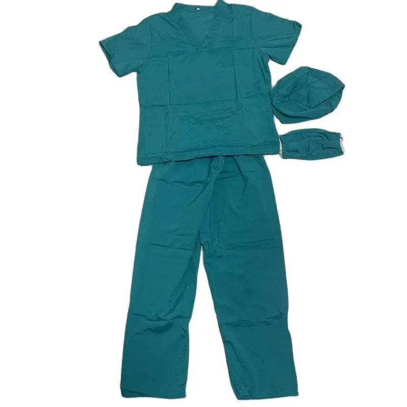 Children Surgical Uniform Kids Doctor\'s clothes Shirt Pants Coat Suit Kids Doctor Cosplay Halloween Costumes Party Birthday Gift