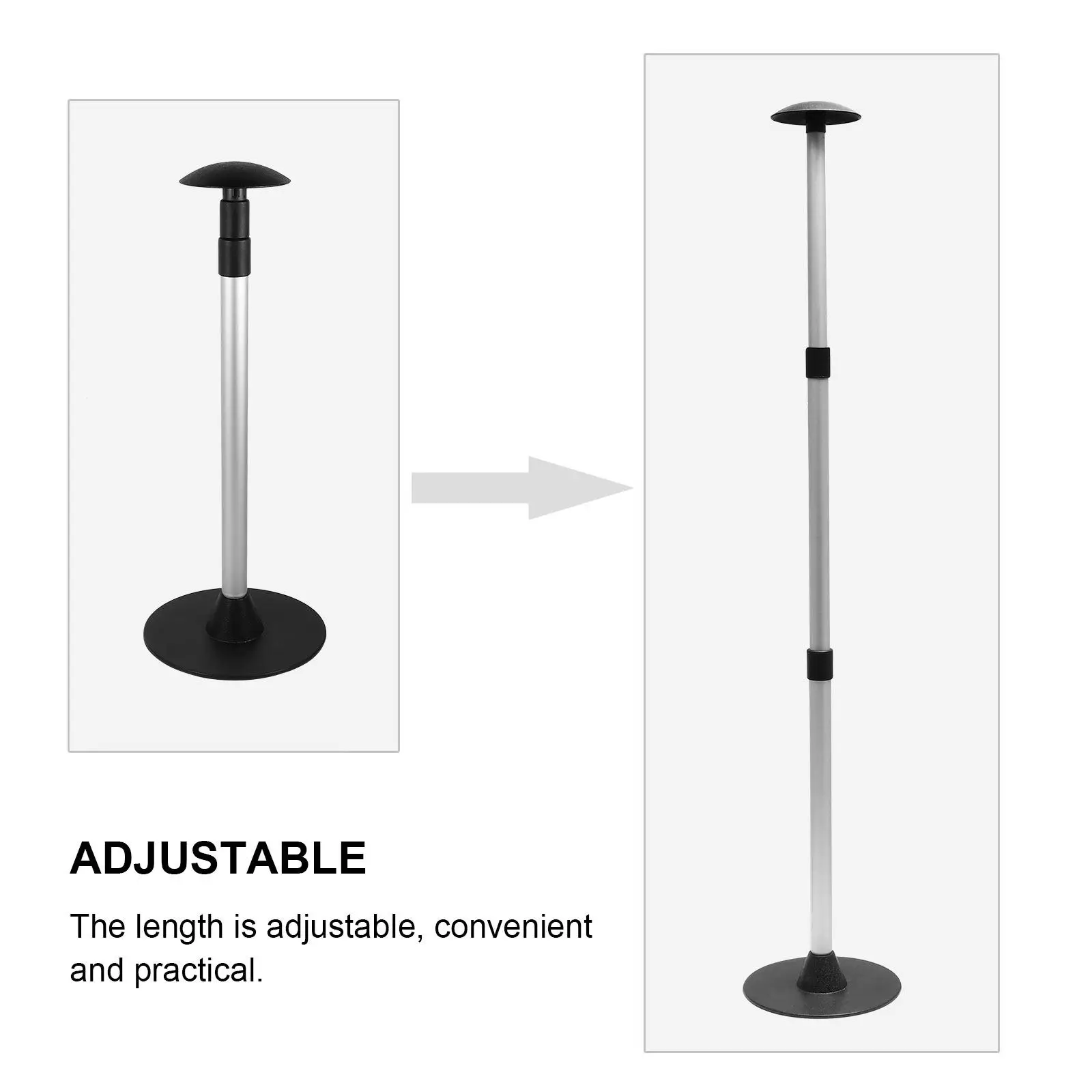 

1Pcs Boat Cover Support Pole 3-Stage Adjustable Telescopic Aluminum Stand for Boat Cover Protection Portable Support Systems