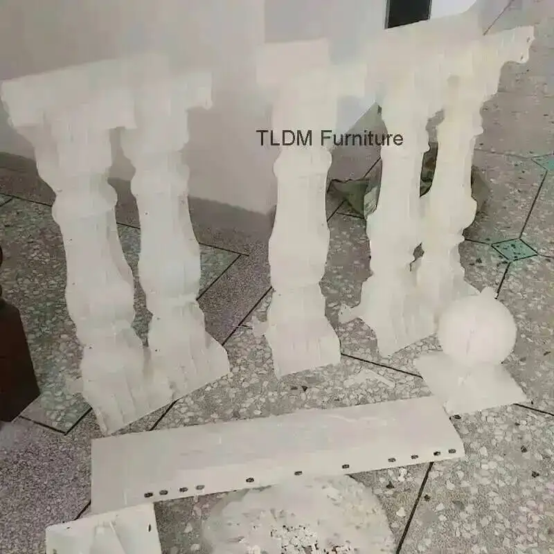 Roman Fence Luxury Column Villa European Molds Balcony Guardrail Mold Cast-in-place Cement Column Home Garden Railing Building L