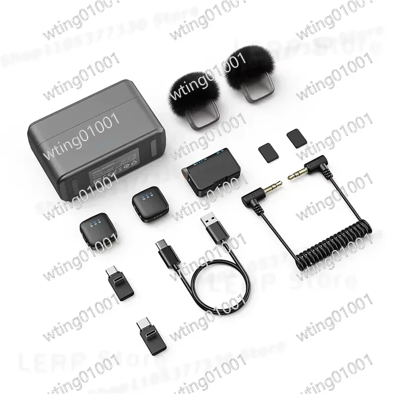 for Mini Smart Noise Cancelling Wireless Mic Advanced Audio Clarity Compact Portable Design for Vlog Live Streaming Recording
