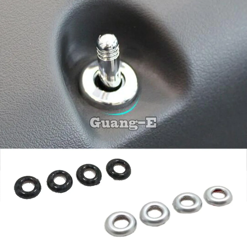 Interior Anti Rust Water Proof Door Lock Key Keys Screw Cap Protect Buckle For Jeep Grand Cherokee 2014 2015 2016 2017 2018 2019