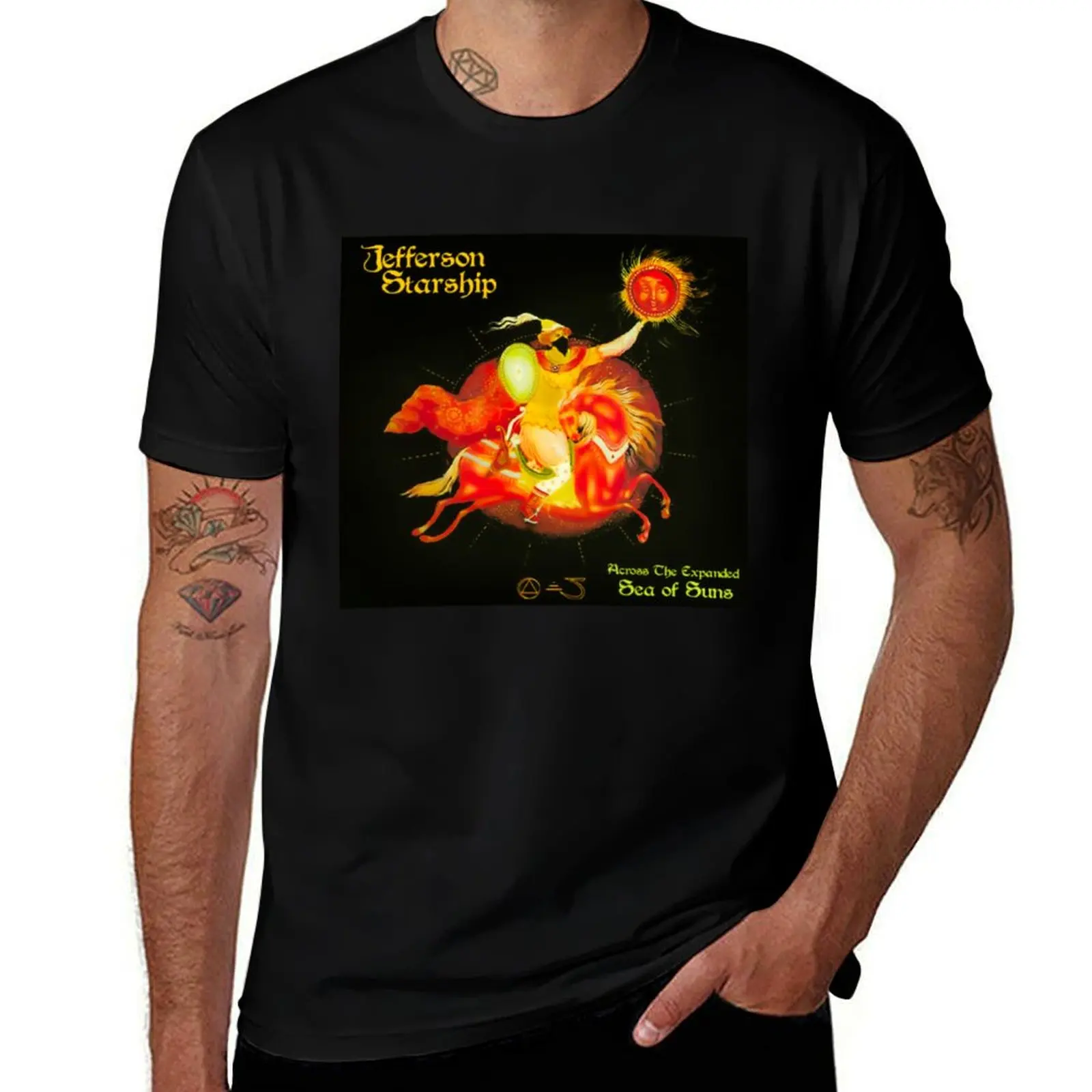 

Jefferson Starship T-Shirt mens graphic t shirts t shirt man casual